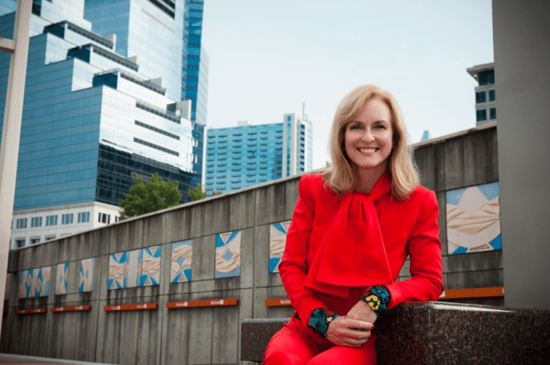 Buckhead businesswoman Rebecca King says she wants to stamp out rising crime and rejuvenate the city by bringing people together. (Photo courtesy: Rebecca King)